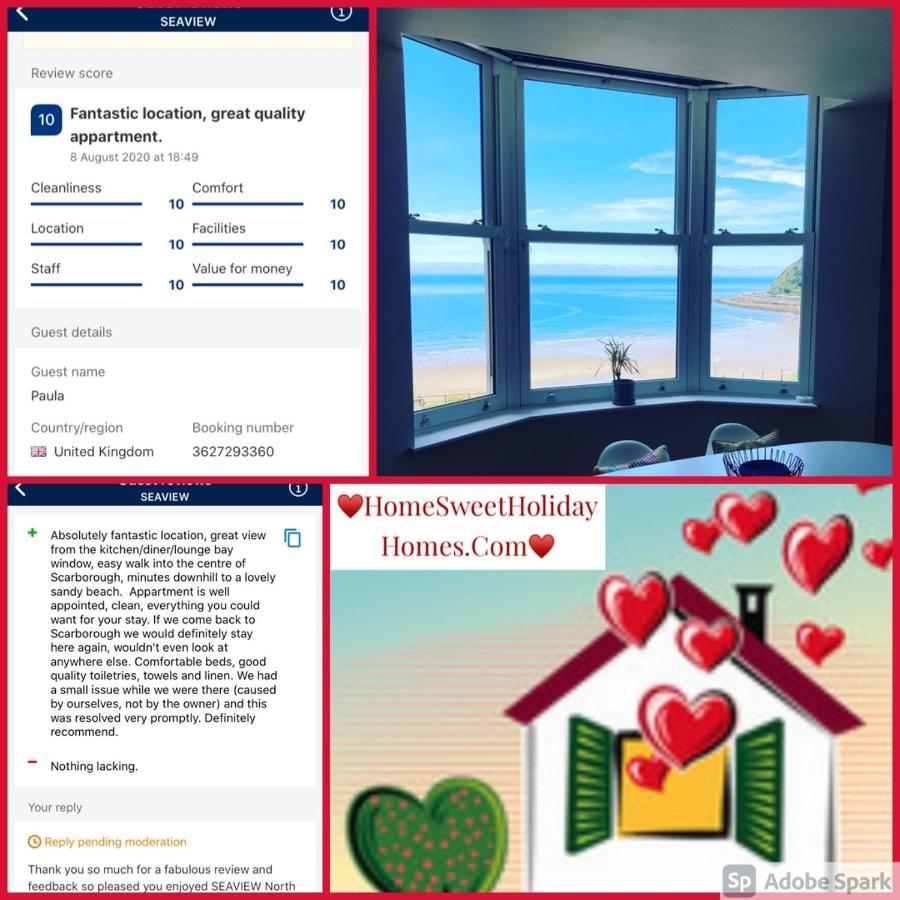 Seaview North Bay Holiday Home Apartment סקארבורו מראה חיצוני תמונה